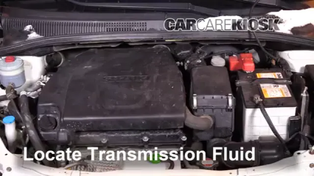 2013 Suzuki SX4 LE 2.0L 4 Cyl. Transmission Fluid Check Fluid Level